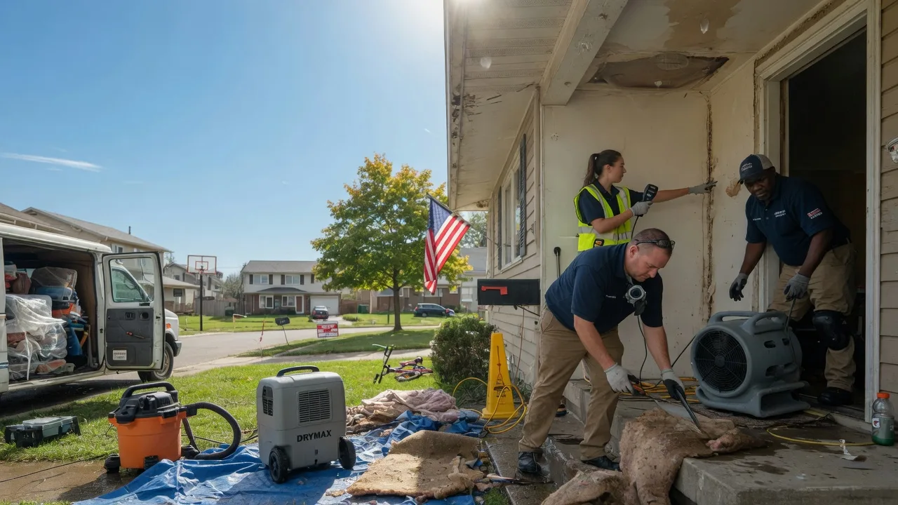 Water Damage Restoration in Houma, LA near me